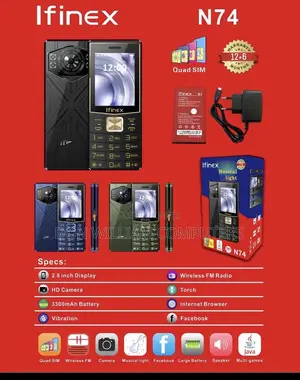 New Infinix Note 7 64 GB Black
