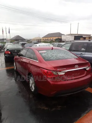 Hyundai Sonata 2014 Red