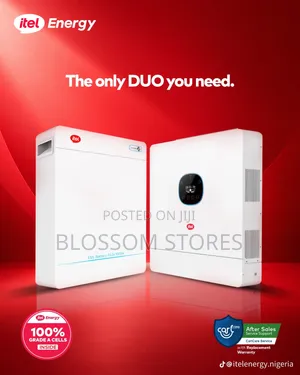 Itel 6kva Inverter 48v With Itel 5kwh Lithium Battery 48v