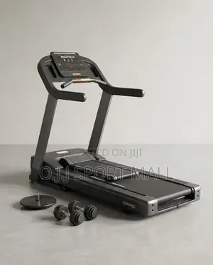 3HP Treadmill With Twister, Dumbbells, Massager Bluetooth