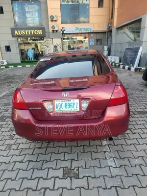 Honda Accord 2008 Red