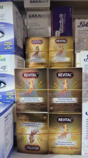 Revital Capsules – Proven Daily Energy, Stamina Stress Relief!