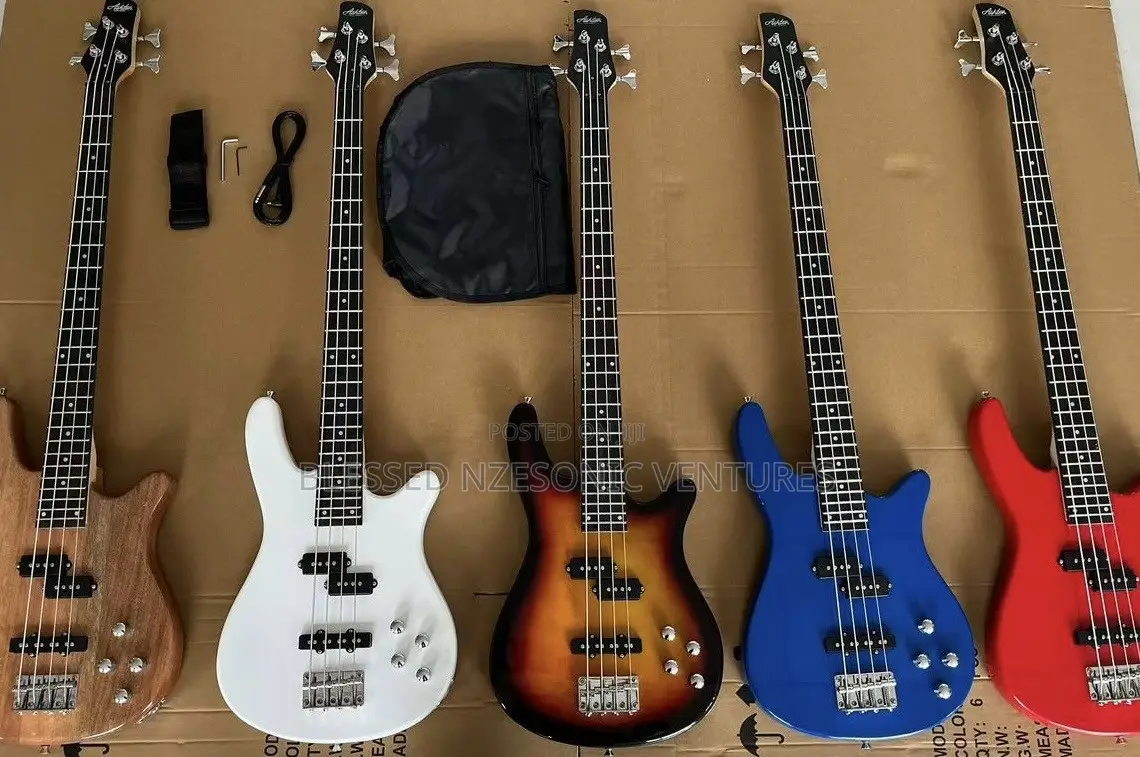 Quality 4 String Bass Guitar