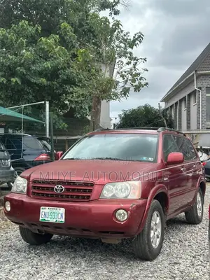 Toyota Highlander 2.4 2001 Red