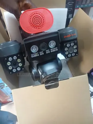 Premium 4 Lens Solar Powered CCTV Surveillance Camera