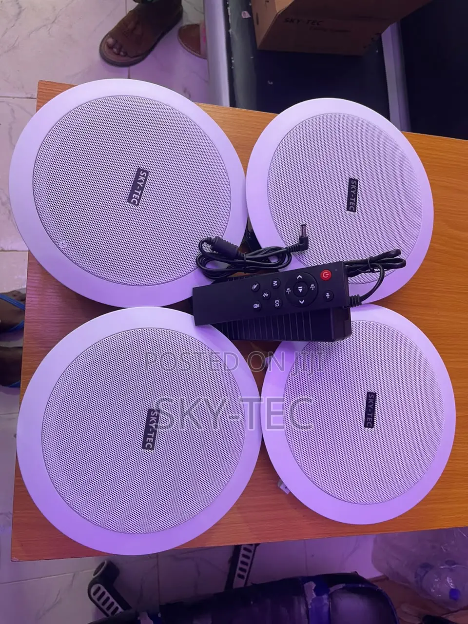 Sky-Tec 50watts 4 in 1 Bluetooth Ceiling Speakers With Remote Control