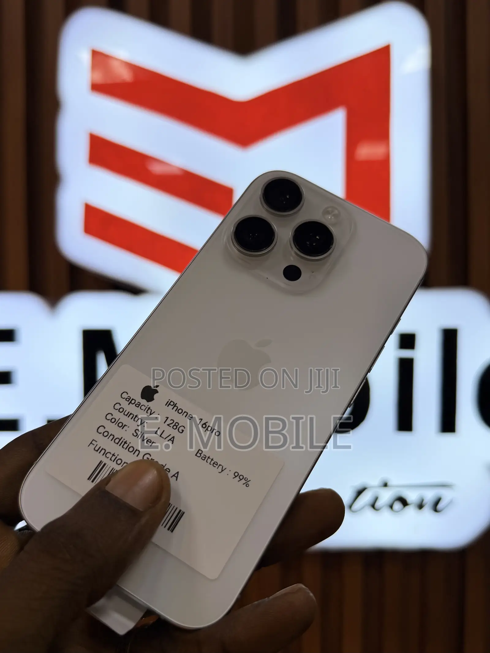 Apple iPhone 16 Pro 128 GB Silver