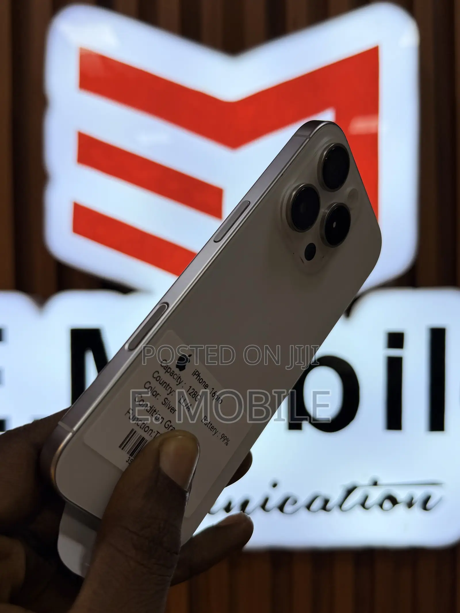 Apple iPhone 16 Pro 128 GB Silver