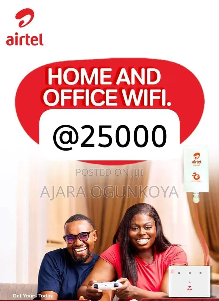 Airtel 5G Unlimited Data Router