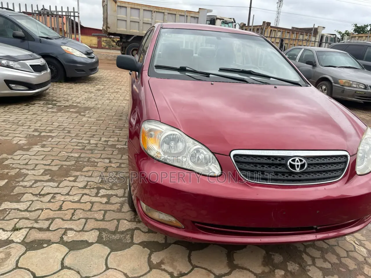 Toyota Corolla LE 2007 Red