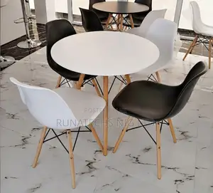 Modern Dining Table Chairs Set Stylish 4 Seater Dining Set
