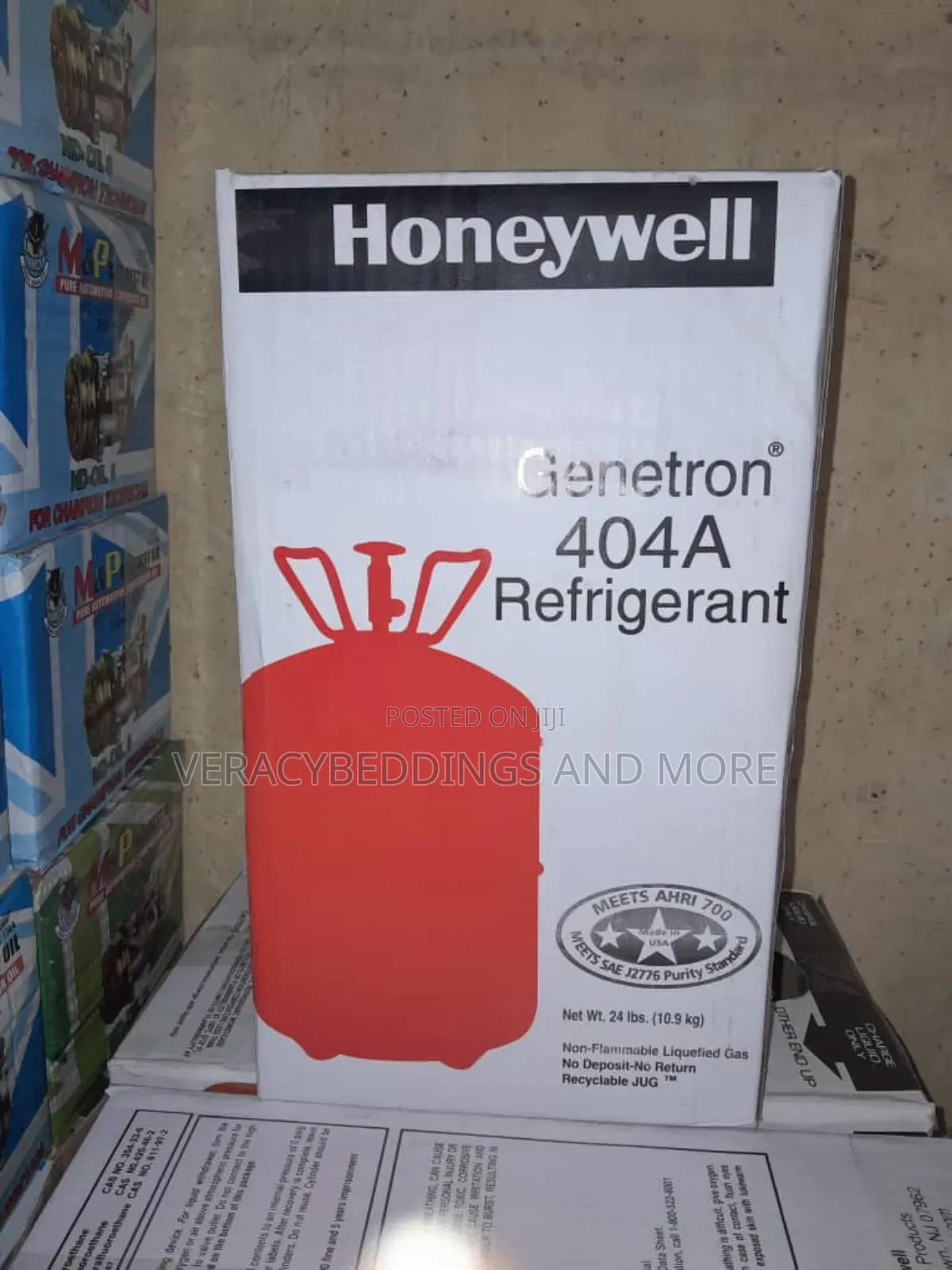 Honeywell 404a Gas Refrigerant