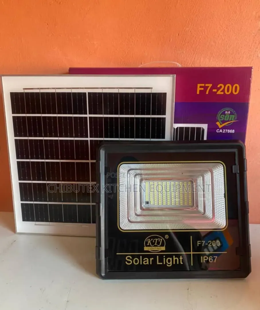 Higher Quality Solar Power Lighting With Panel (FT 7 )200w