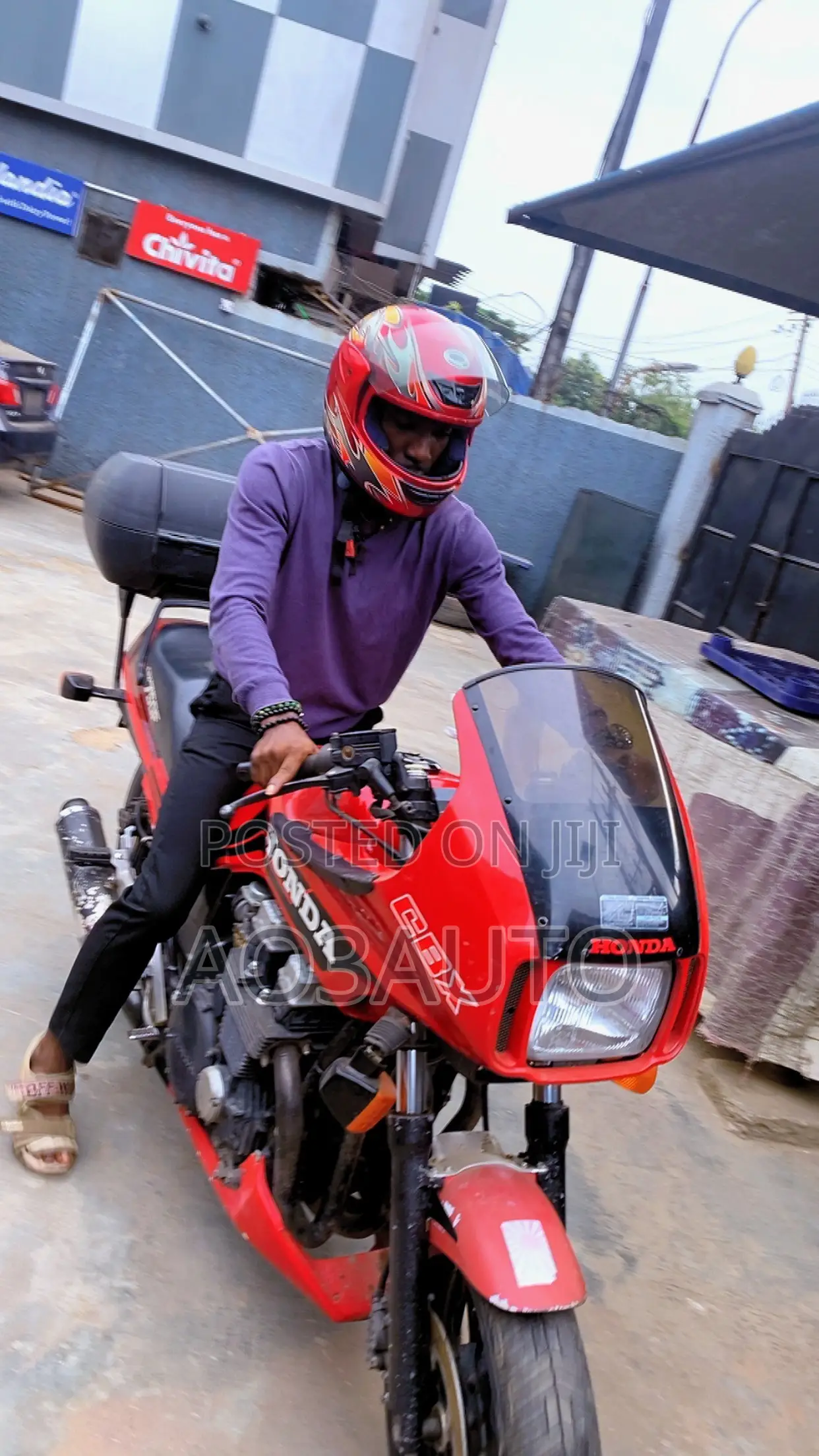 Honda CBX 1992 Red