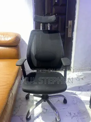 Fairly Used Office Chair With Headrest- Good Condition