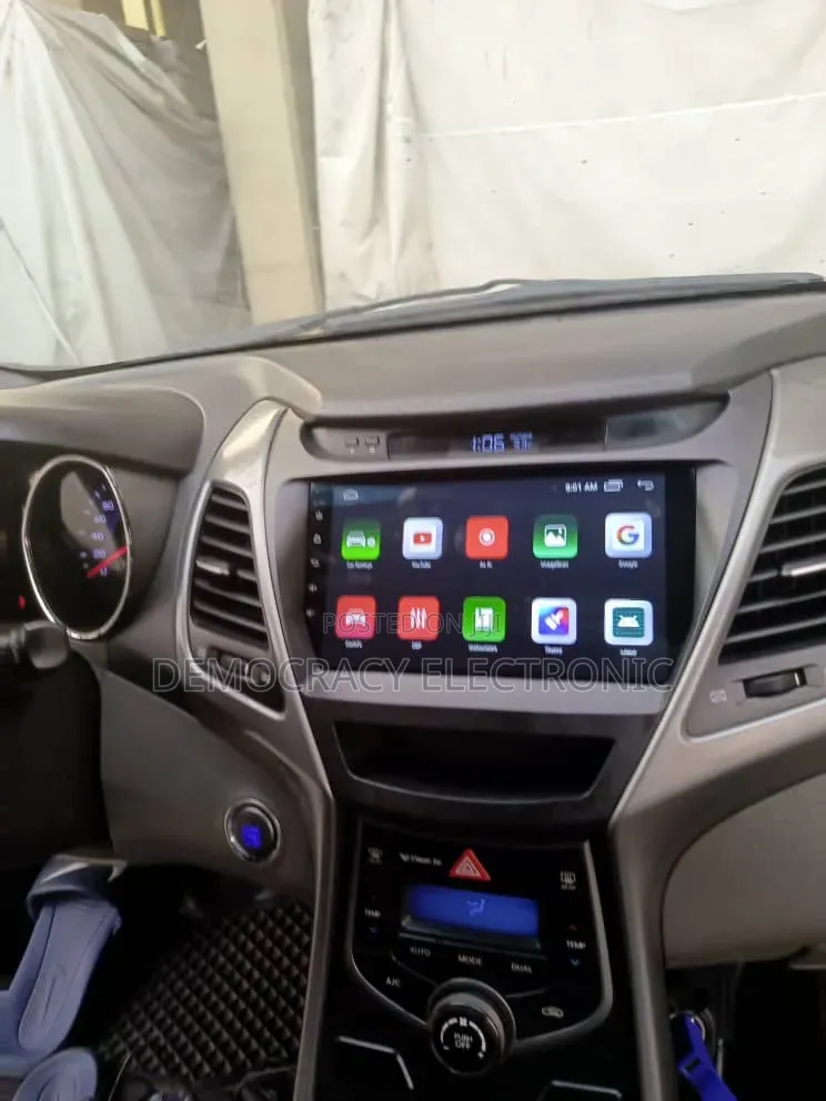 Hyundai Elantra 2014 Android Screen With GPS Navigation System (Map)