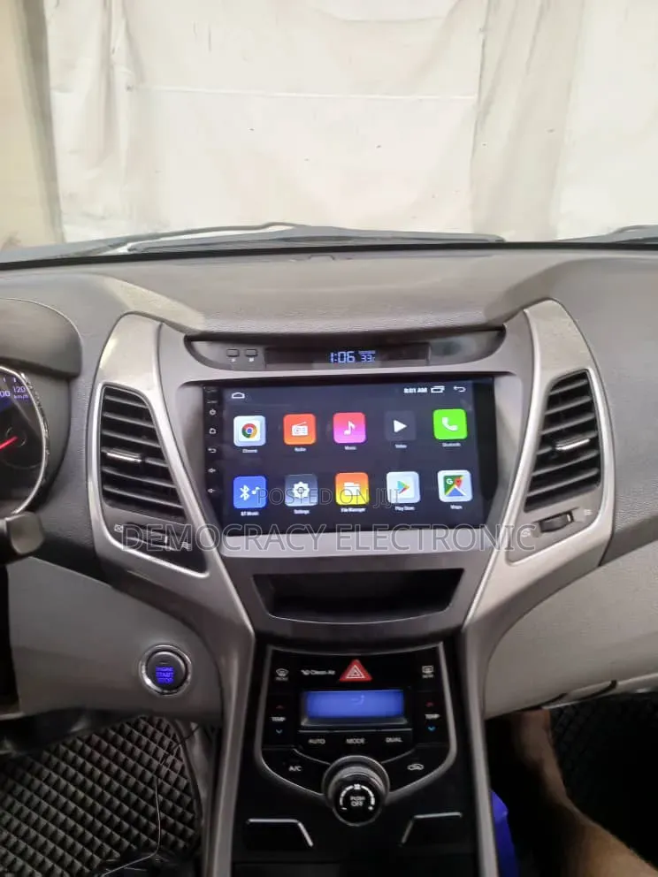 Hyundai Elantra 2014 Android Screen With GPS Navigation System (Map)