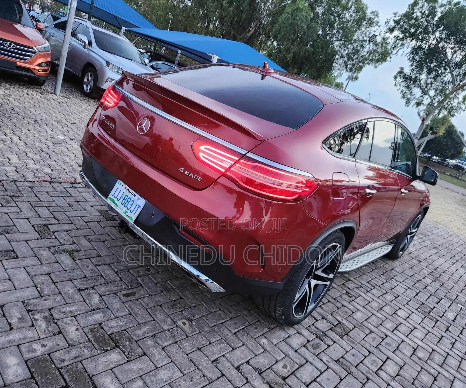 Mercedes-Benz GLE-Class 2016 Red