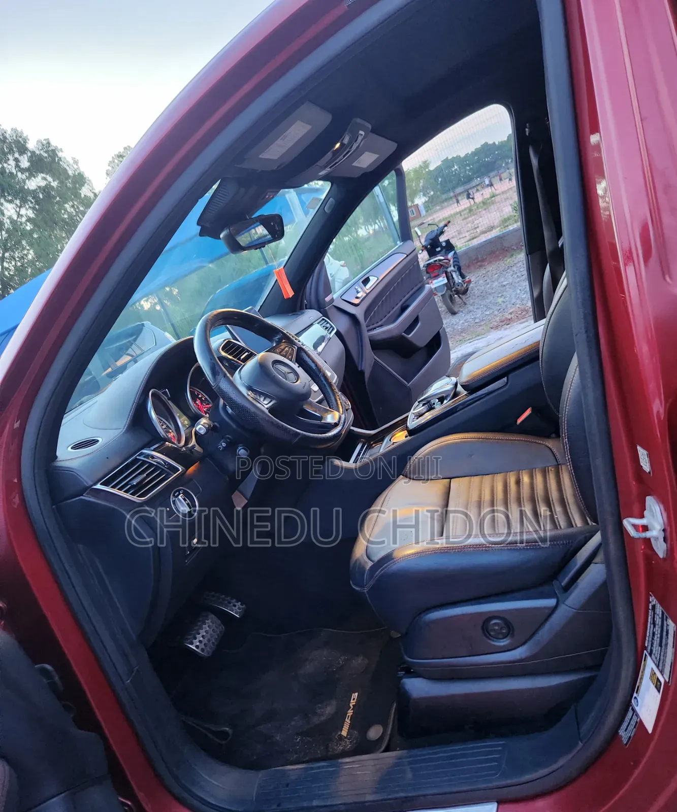 Mercedes-Benz GLE-Class 2016 Red