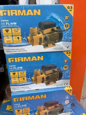 Firman FVP370 0.5HP Hi-Flow Energy Saving Water Pump