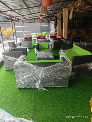 Seven Seat Rattan Chair