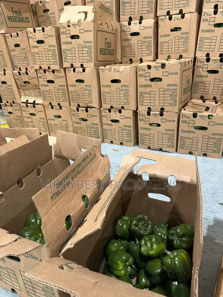 Vegetable Carton Box | Custom Printed Packaging