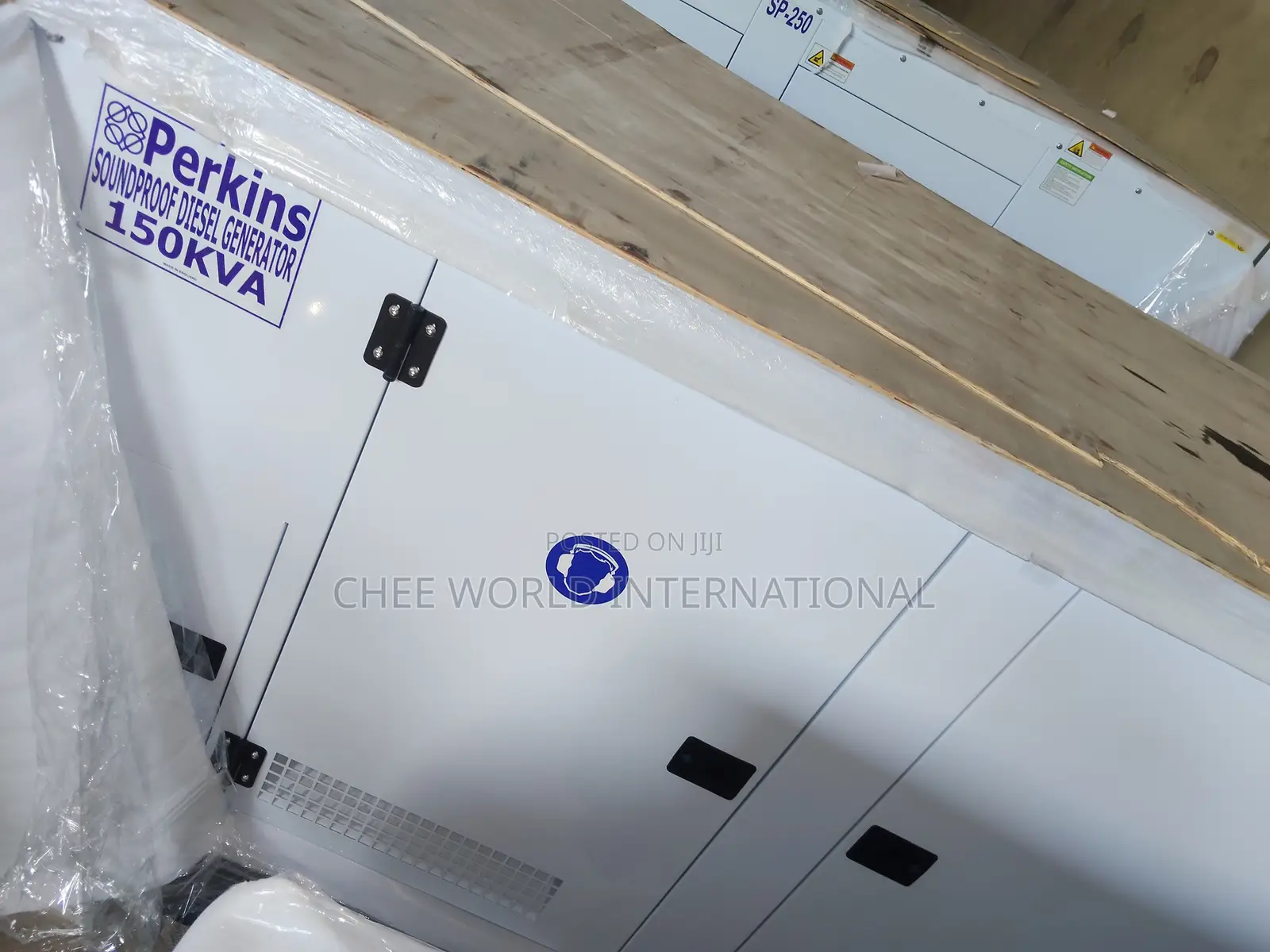 150kVA Original Perkins Silent/Soundproof Diesel Generator coper Coil