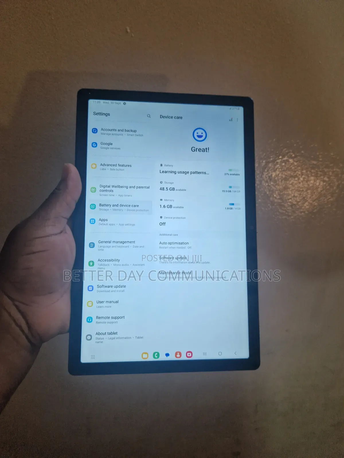 Samsung Galaxy Tab A8 10.5 (2021) 64 GB Black