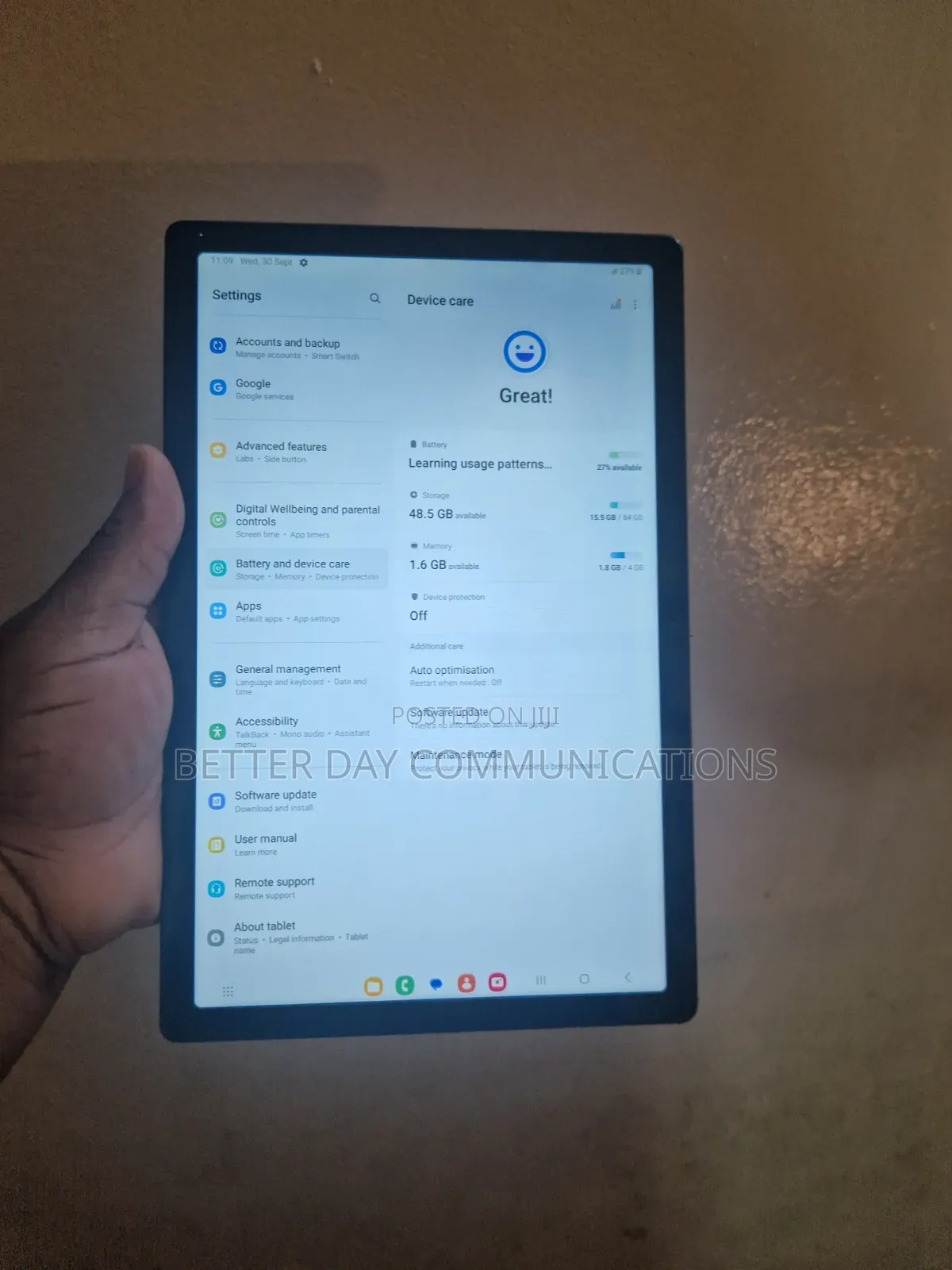 Samsung Galaxy Tab A8 10.5 (2021) 64 GB Black