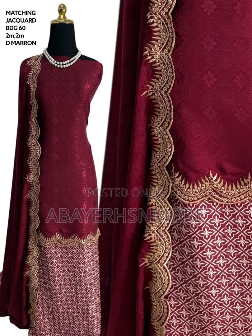 Jacquard Silk