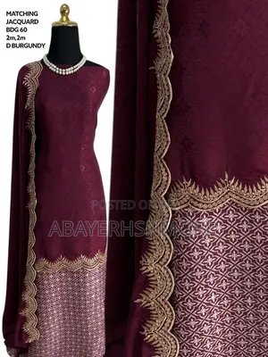 Jacquard Silk