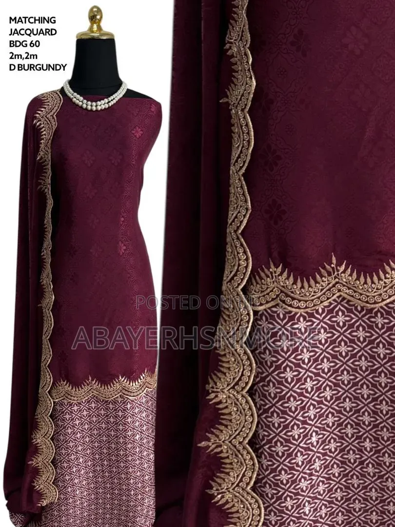 Jacquard Silk