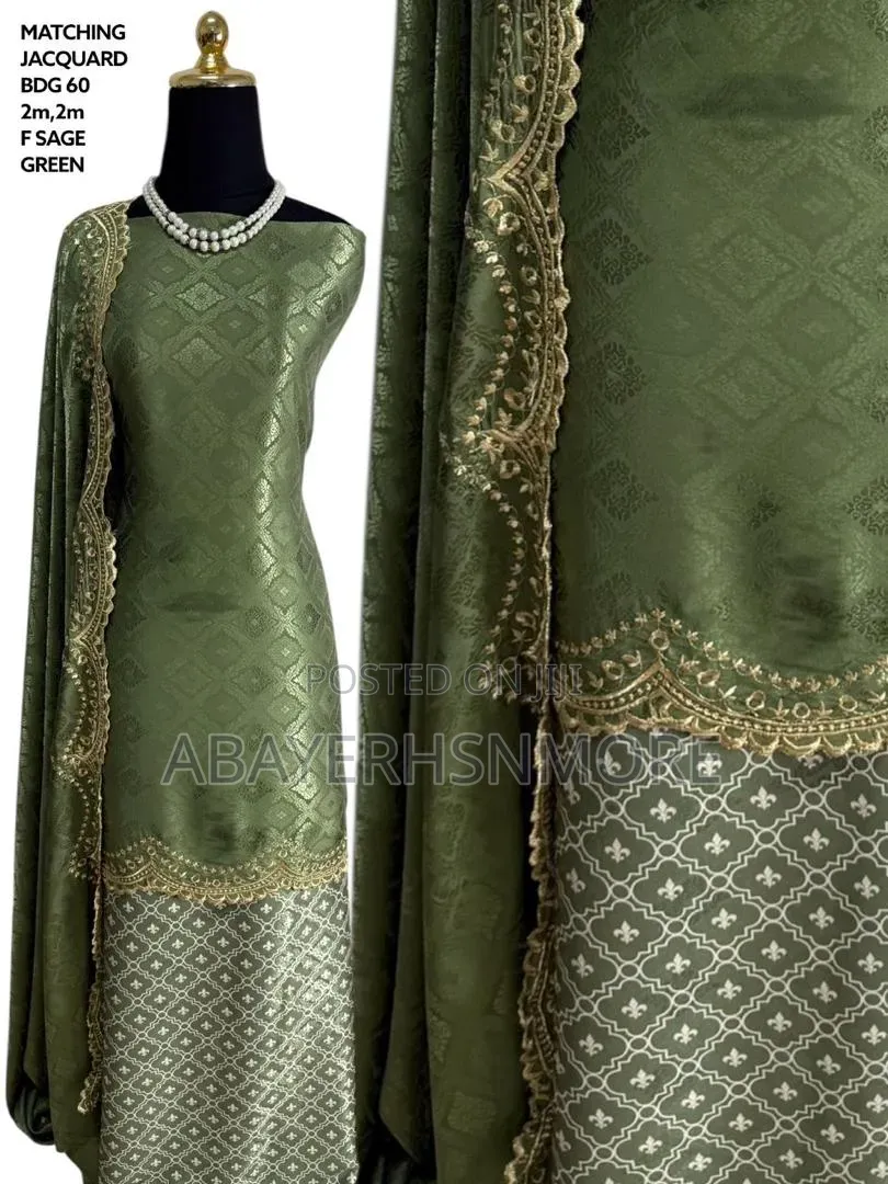 Jacquard Silk