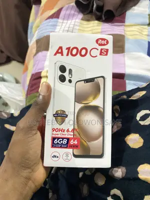 New Itel A100C 64 GB Black