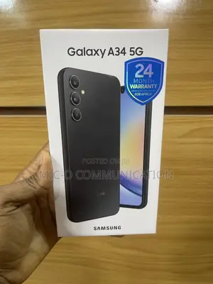 New Samsung Galaxy A34 5G 128 GB Black