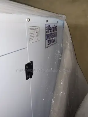 200kVA Original Perkins Silent/Soundproof Diesel Generator coper Coil