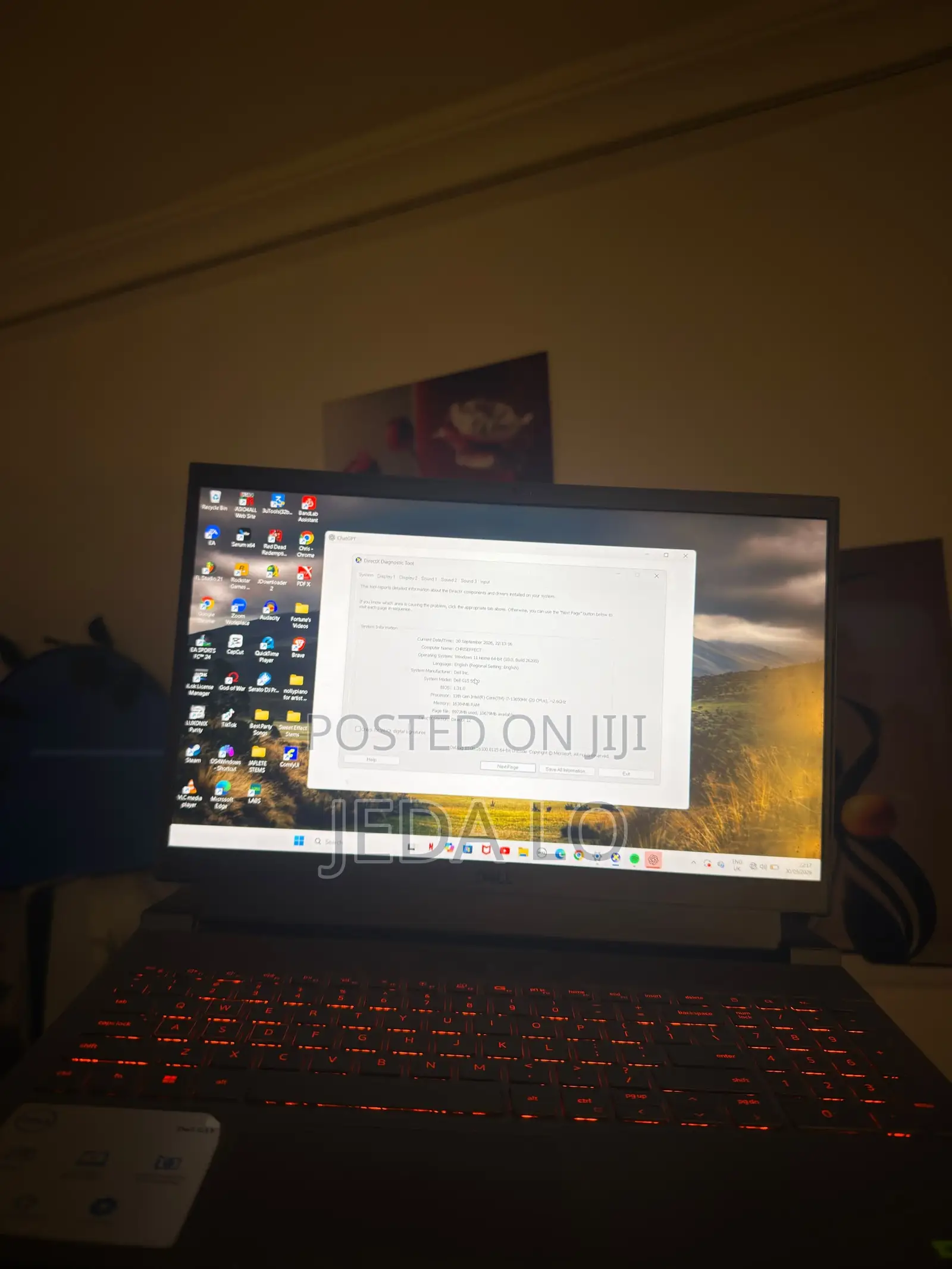 Laptop Dell G15 5530 16GB Intel Core i7 SSD 1T