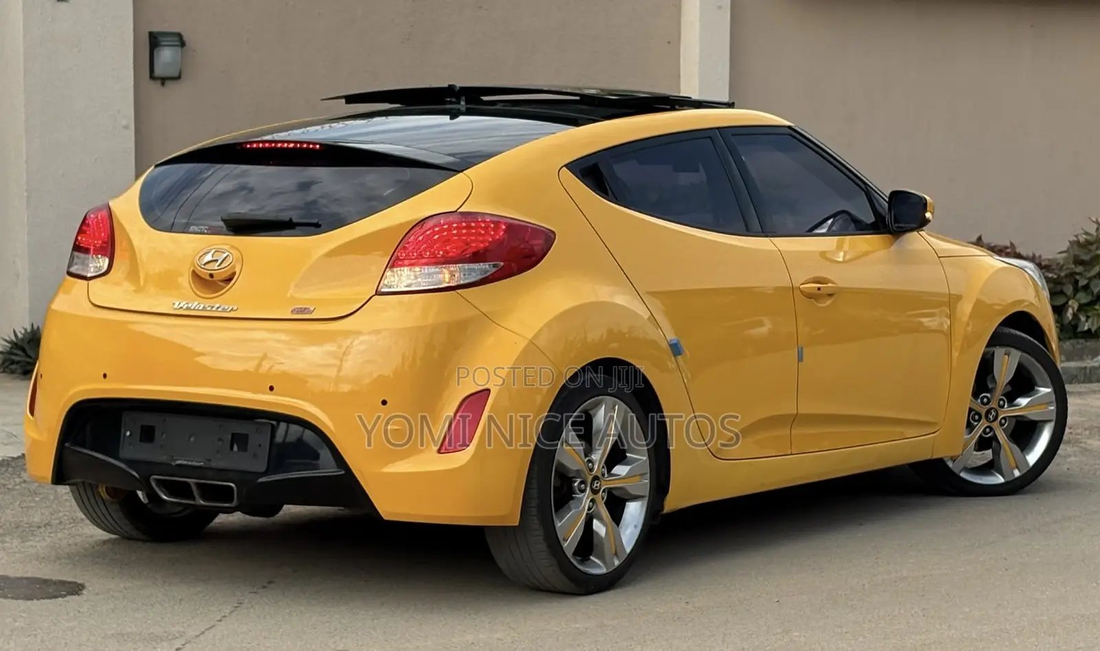 Hyundai Veloster Automatic 2012 Yellow