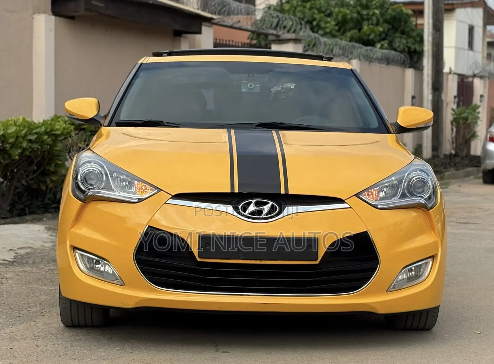 Hyundai Veloster Automatic 2012 Yellow