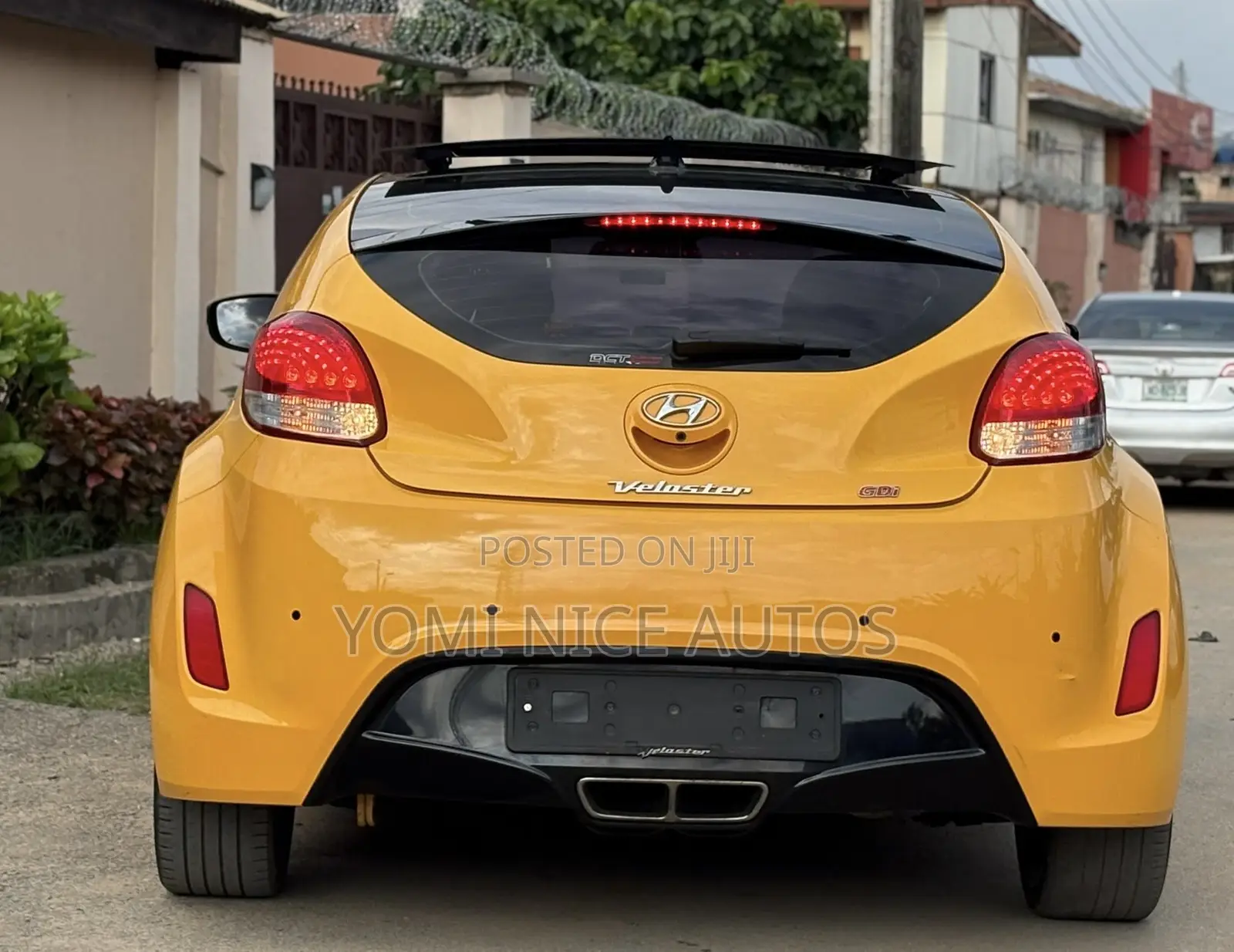 Hyundai Veloster Automatic 2012 Yellow