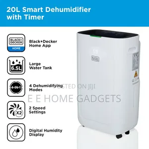 Black Decker BXEH60014GB 20L Dehumidifier