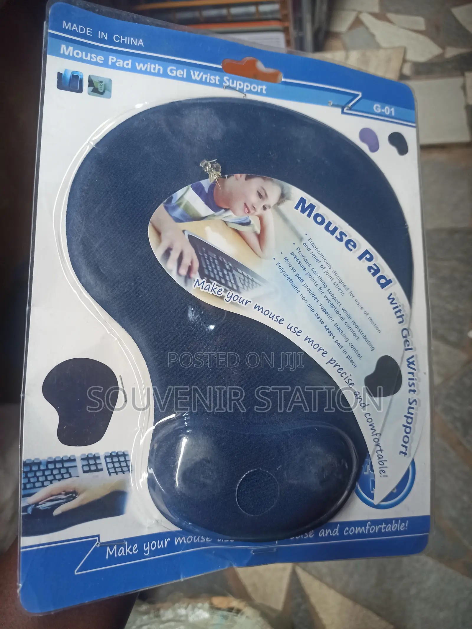 Wrist Support Mouse Pad