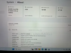 Laptop Dell Latitude 7300 8GB Intel Core i5 SSD 512GB