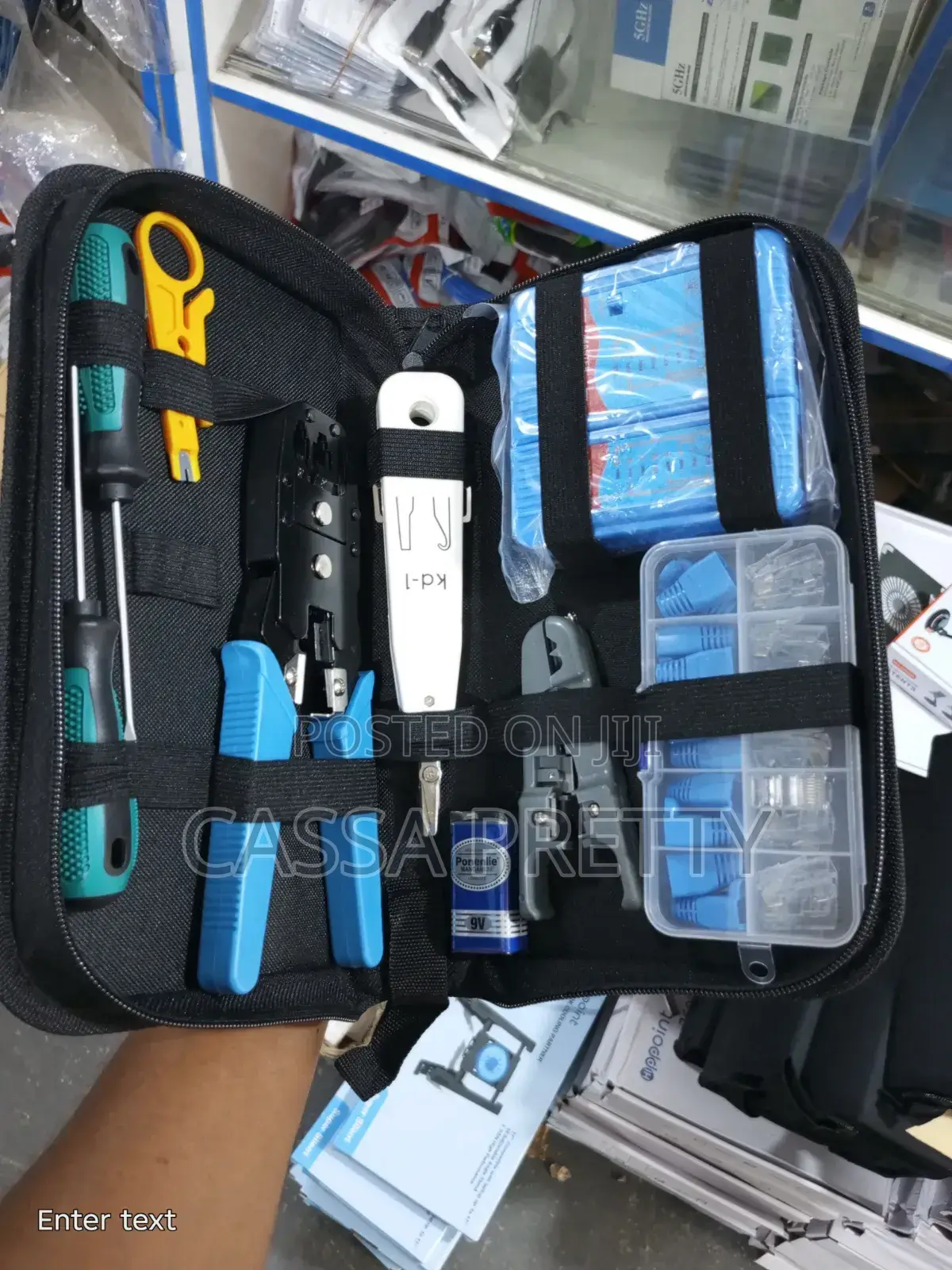 Networking / LAN Cable Crimping Tool Kit