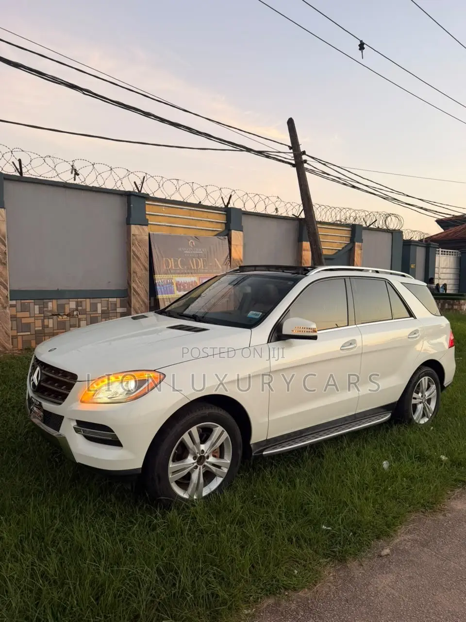 Mercedes-Benz M Class 2015 White