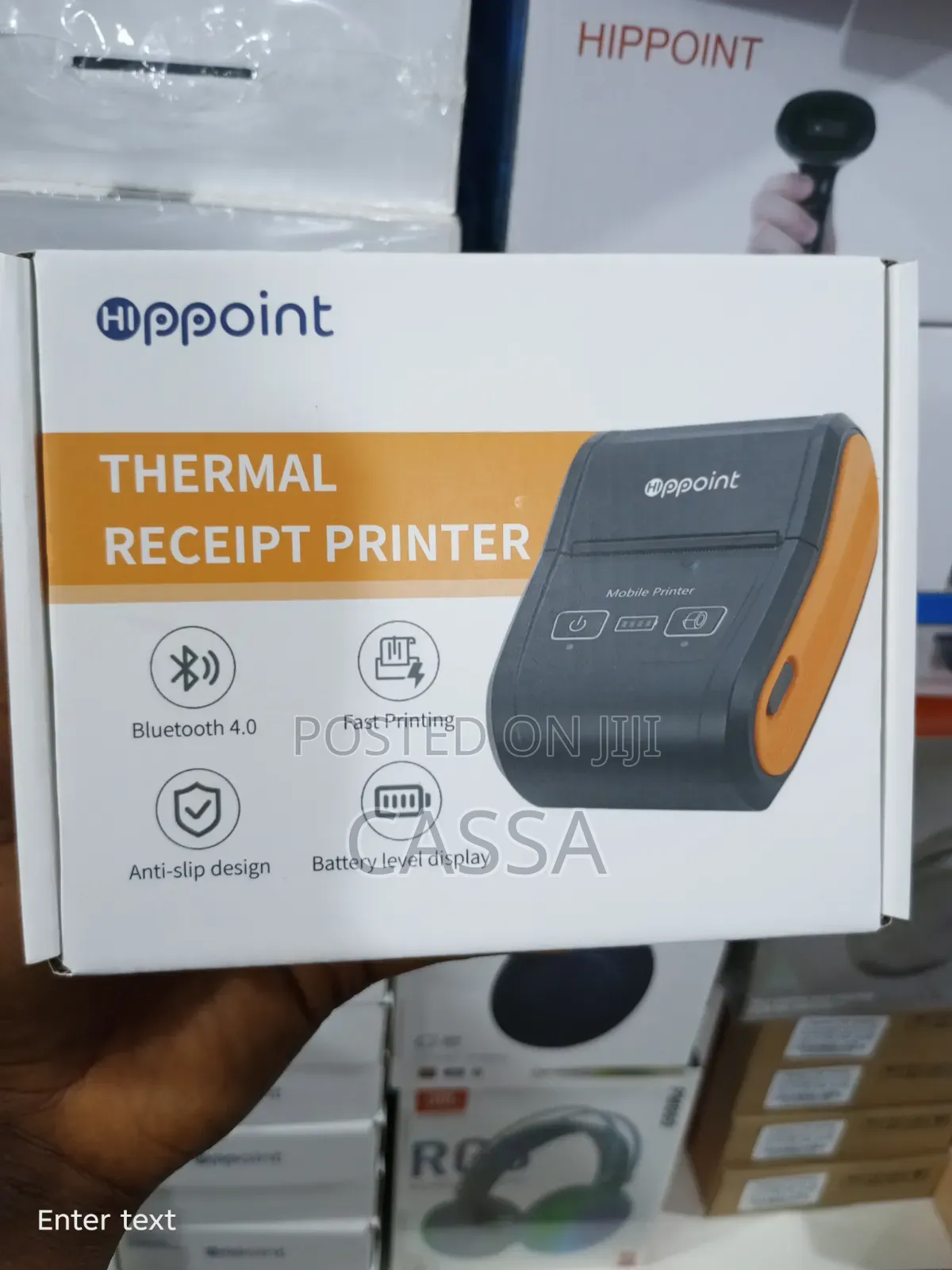 Hippoint Thermal Receipt Printer - Portable Bluetooth Printer