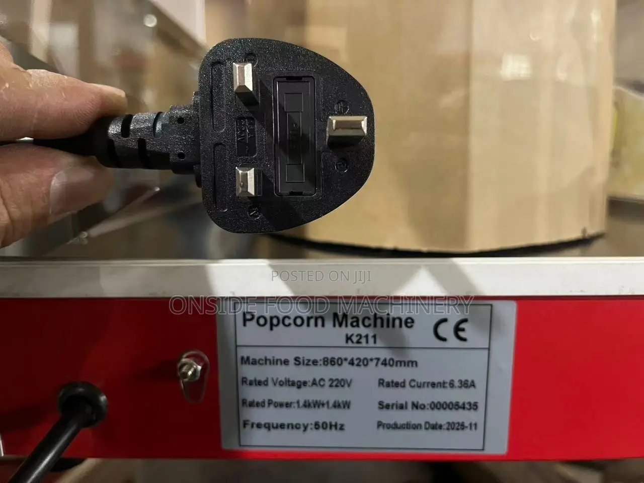 Double Pot Popcorn Machine
