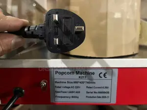 Double Pot Popcorn Machine
