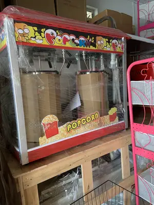 Double Pot Popcorn Machine
