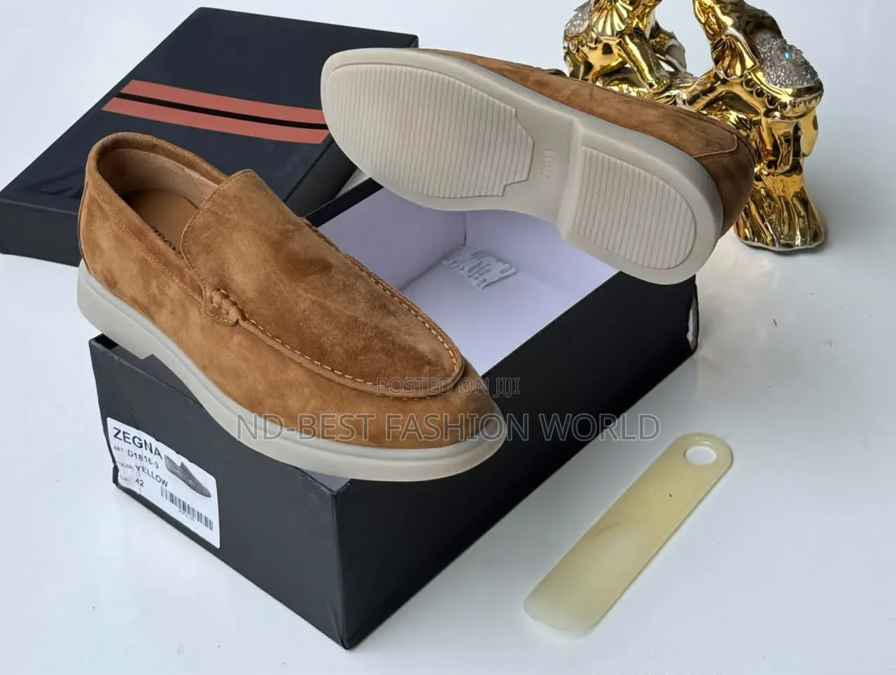 Zegna Suede Shoes